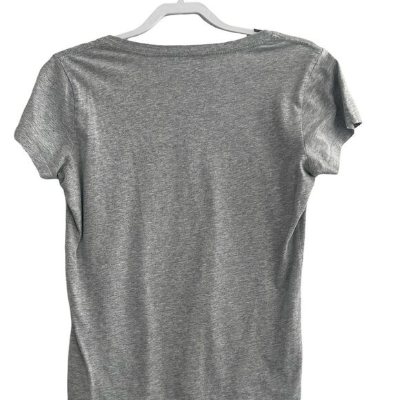 True Religion- Short Sleeve Tee shirt with Logo.    Size: Large Color: Gray - Picture 4 of 6